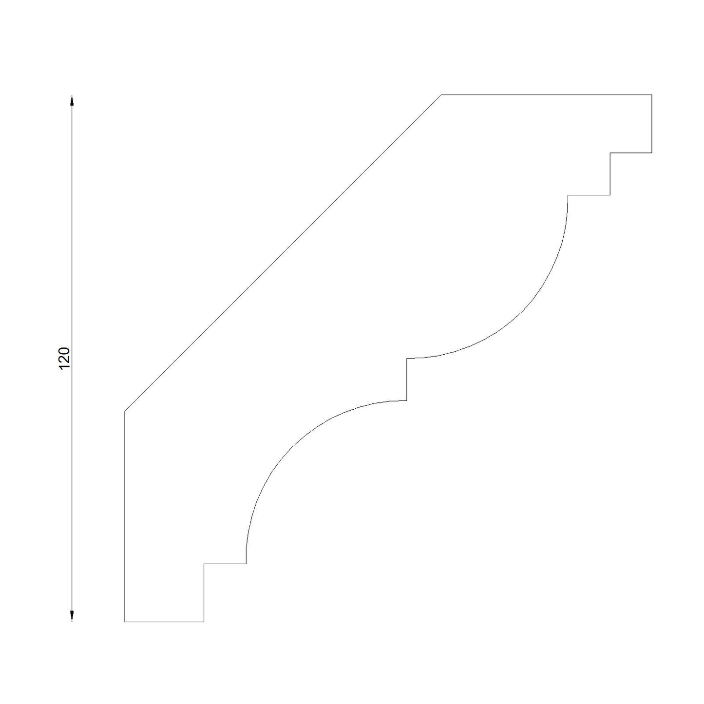 Sztukateria Przysufitowa M07