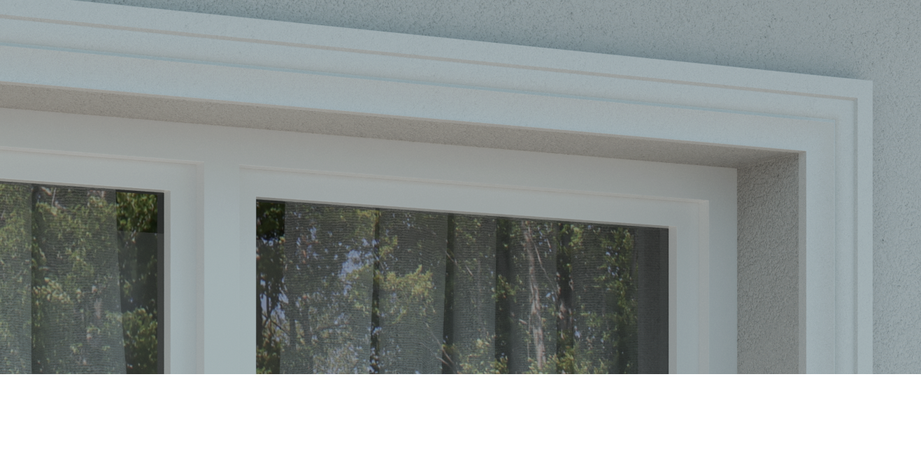 Listwa wokółokienna 17 sztukateria elewacyjna