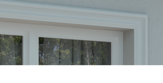 Listwa wokółokienna 13 sztukateria okienna zewnętrzna