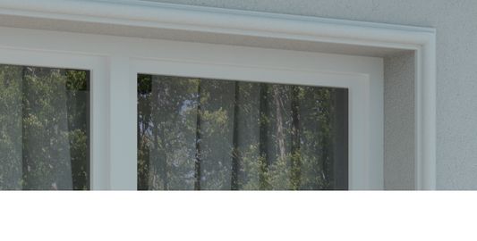 Listwa wokółokienna 16 sztukateria elewacyjna zewnętrzna