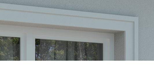 Listwa wokółokienna 18 sztukateria elewacyjna